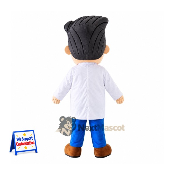 Doctor Mascot Costume - Glasses for School Events Doctor Mascot Costume - Glasses for School Events