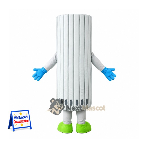 Radiator Mascot Costume - White for Parades
