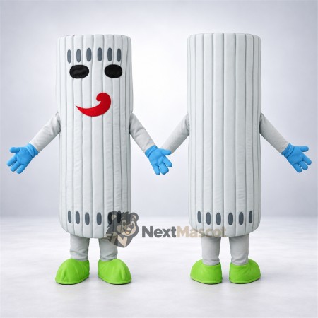 Radiator Mascot Costume - White for Parades Radiator Mascot Costume - White for Parades