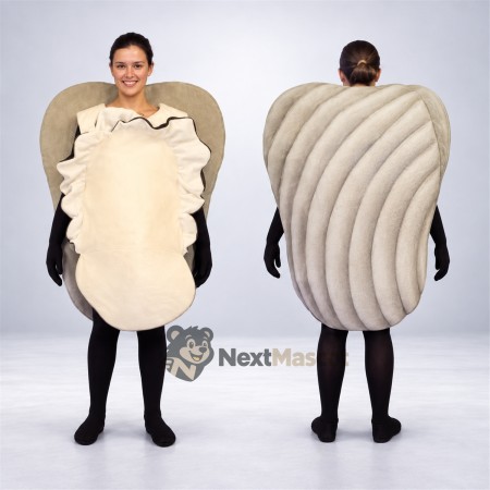 Toast Mascot Costume - Cream Toast Mascot Costume - Cream
