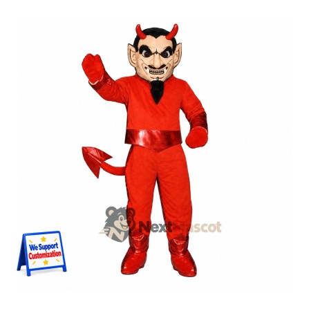 Devil Mascot Costume - Red for Community Events Devil Mascot Costume - Red for Community Events