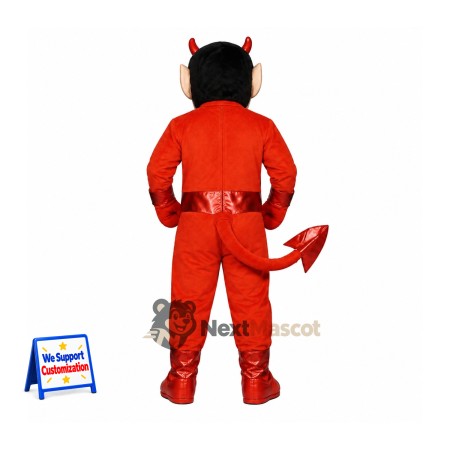 Devil Mascot Costume - Red for Community Events Devil Mascot Costume - Red for Community Events