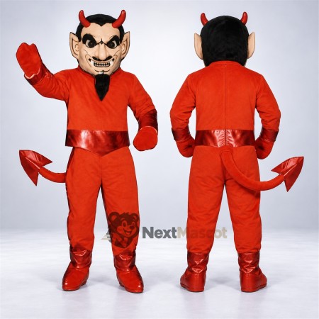 Devil Mascot Costume - Red for Community Events Devil Mascot Costume - Red for Community Events
