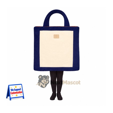 Shopping Bag Mascot Costume Shopping Bag Mascot Costume