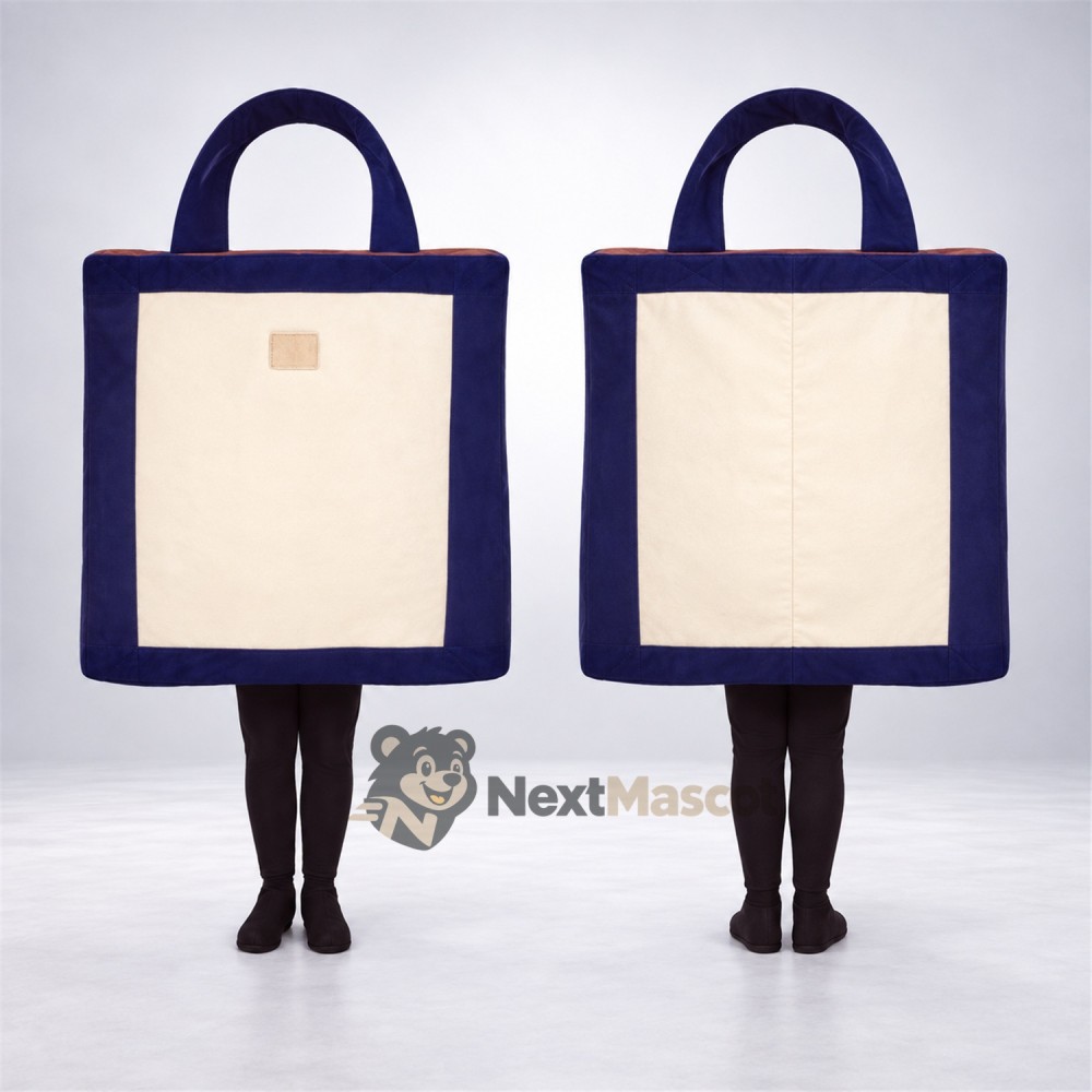 Shopping Bag Mascot Costume Shopping Bag Mascot Costume