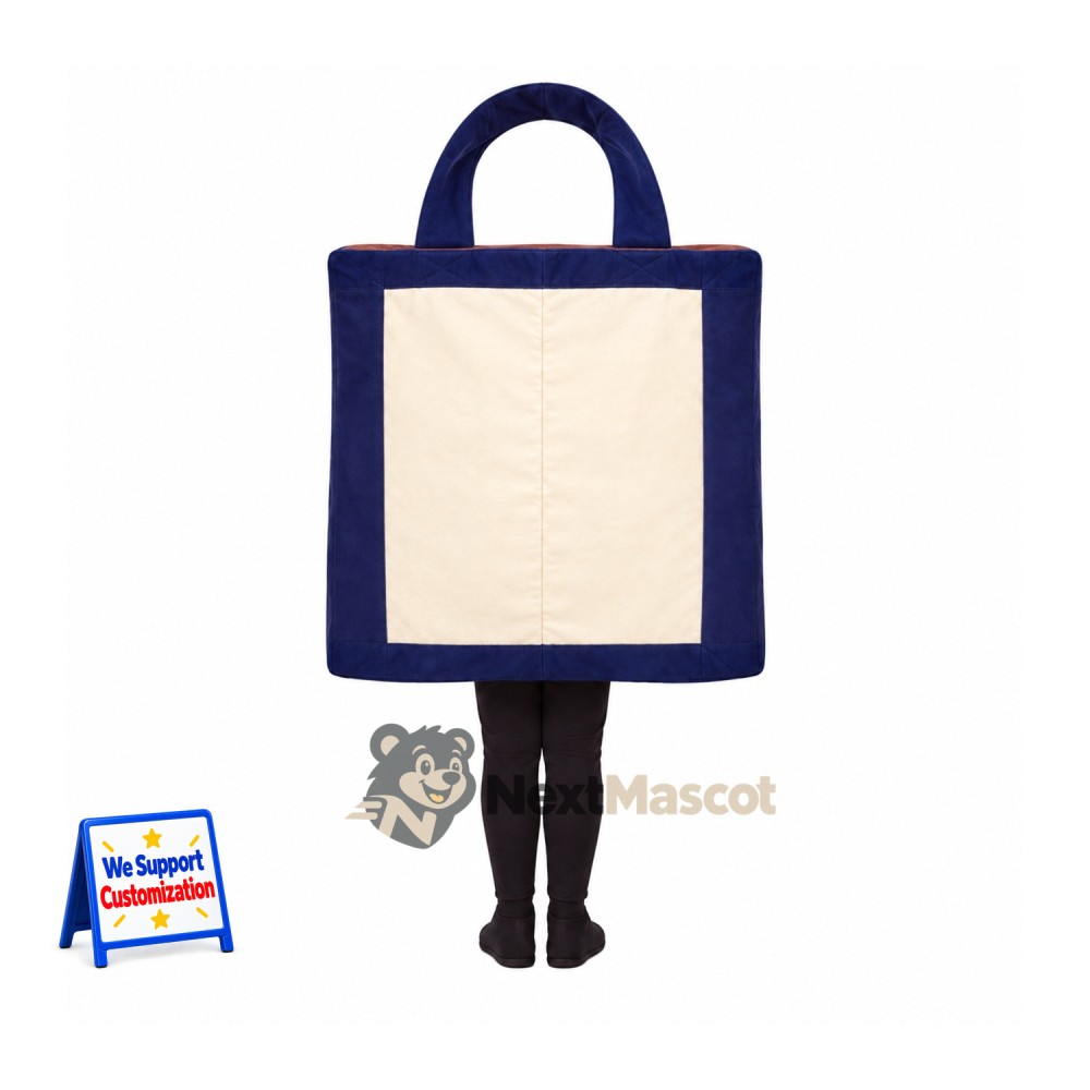 Shopping Bag Mascot Costume Shopping Bag Mascot Costume
