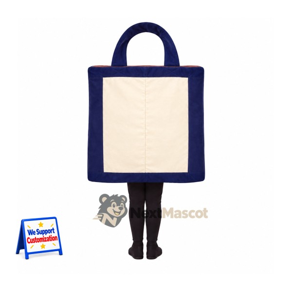 Shopping Bag Mascot Costume Shopping Bag Mascot Costume