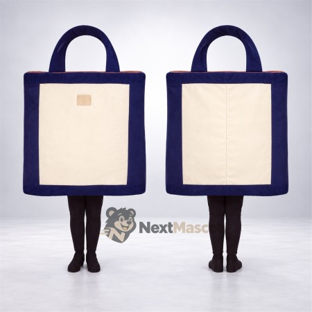 Shopping Bag Mascot Costume Shopping Bag Mascot Costume