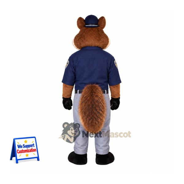 Fox Mascot Costume - Police Style Fox Mascot Costume - Police Style