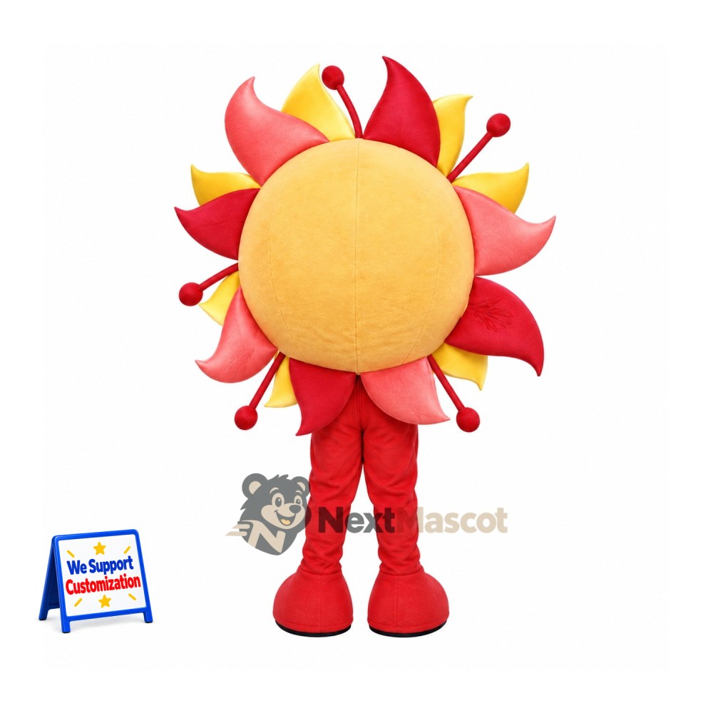 Sun Mascot Costume for Parades Sun Mascot Costume for Parades