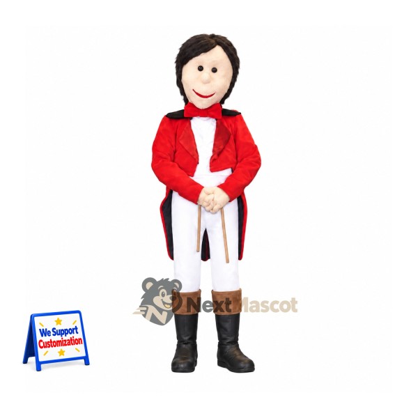Colonial Soldier Mascot Costume for Community Events