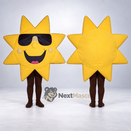 Sun Mascot Costume - Sunglasses for School Spirit Sun Mascot Costume - Sunglasses for School Spirit