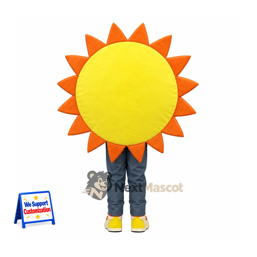 Sun Mascot Costume - Sunglasses for Pep Rallies