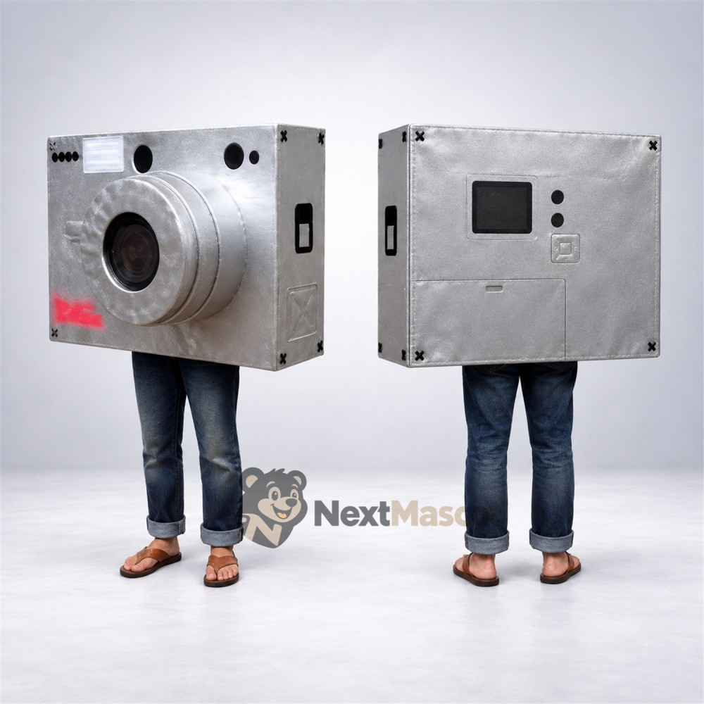 Camera Mascot Costume