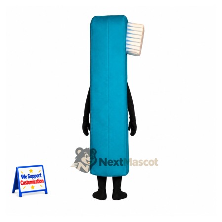 Toothbrush Mascot Costume - Blue Toothbrush Mascot Costume - Blue