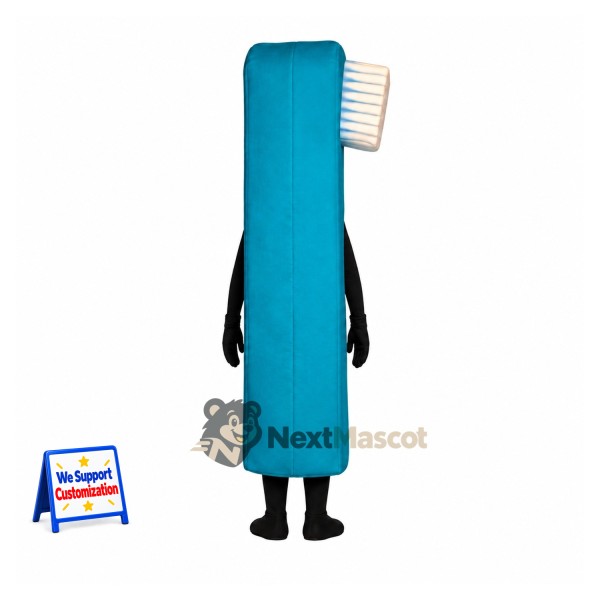 Toothbrush Mascot Costume - Blue Toothbrush Mascot Costume - Blue