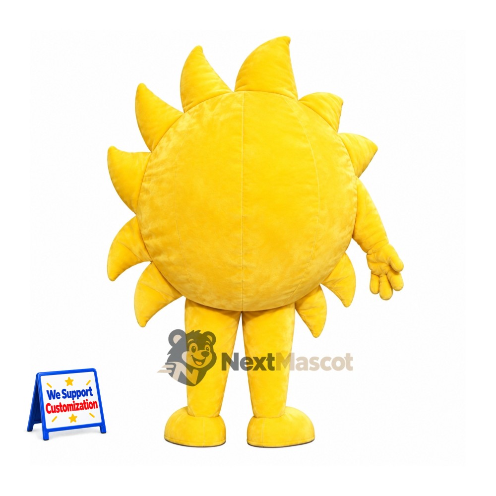 Sun Mascot Costume - Sunglasses for Team Events Sun Mascot Costume - Sunglasses for Team Events