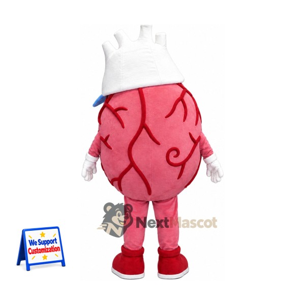 Brain Mascot Costume - Chef Style