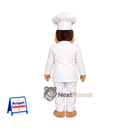Chef Mascot Costume - Red Bow Tie for Parades Chef Mascot Costume - Red Bow Tie for Parades