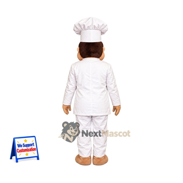Chef Mascot Costume - Red Bow Tie for Parades Chef Mascot Costume - Red Bow Tie for Parades