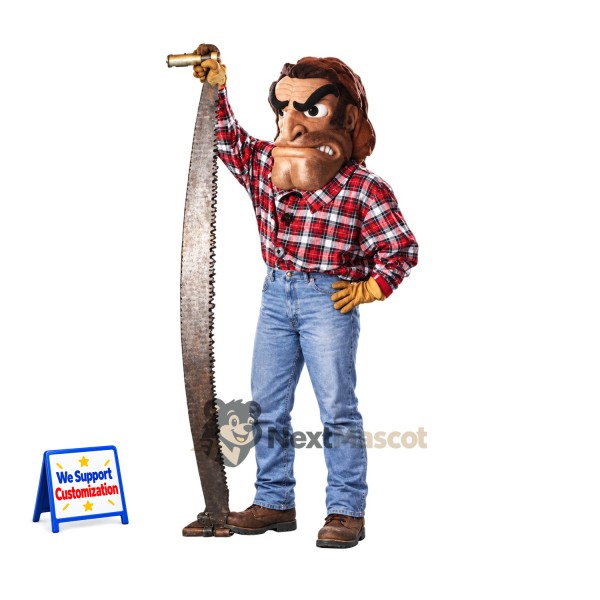 Lumberjack Mascot Costume for Community Events