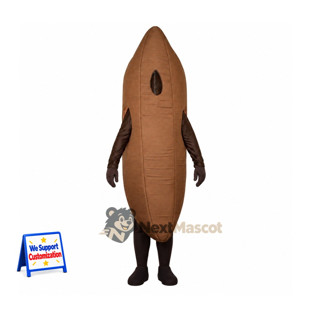Seed Mascot Costume - Brown Seed Mascot Costume - Brown