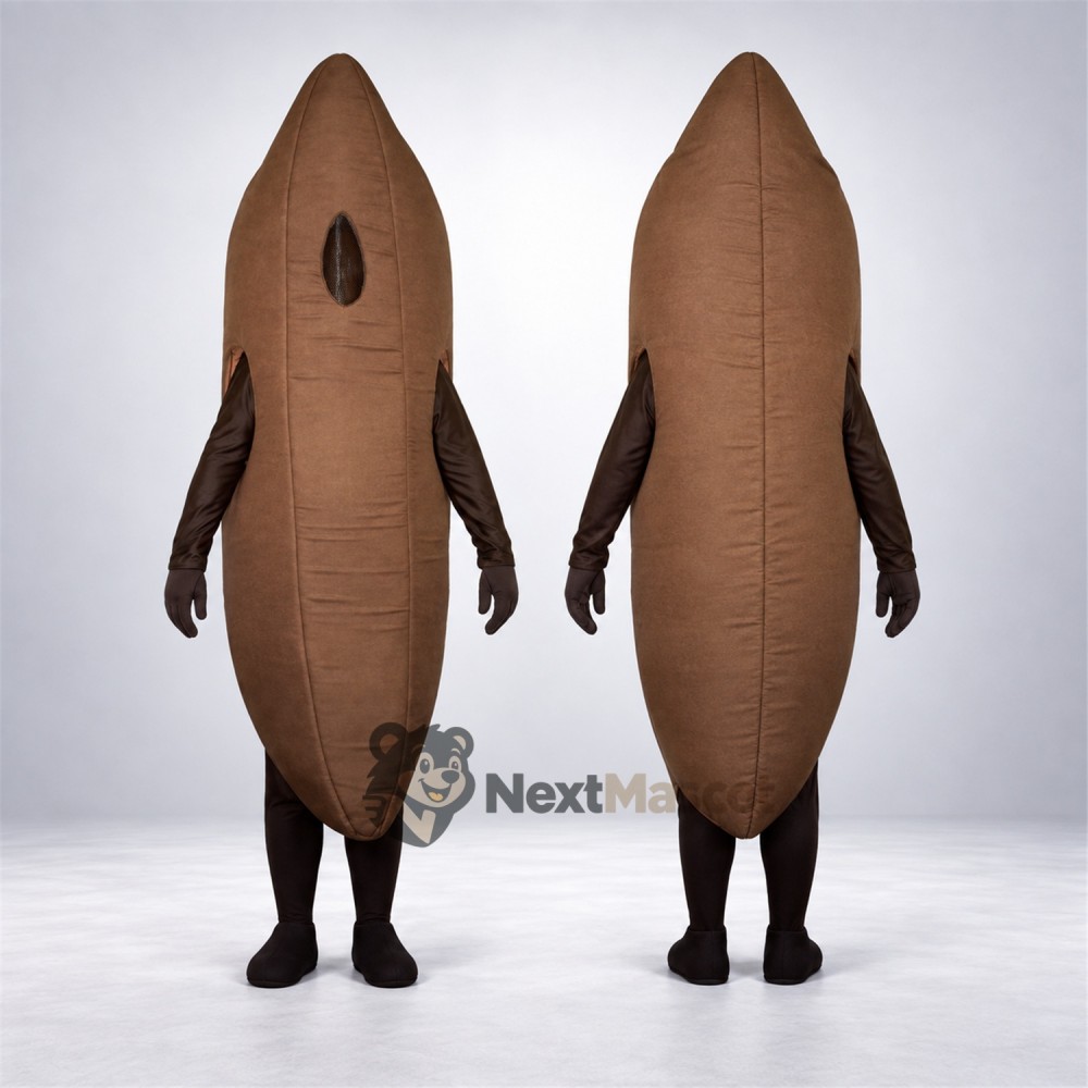 Seed Mascot Costume - Brown Seed Mascot Costume - Brown
