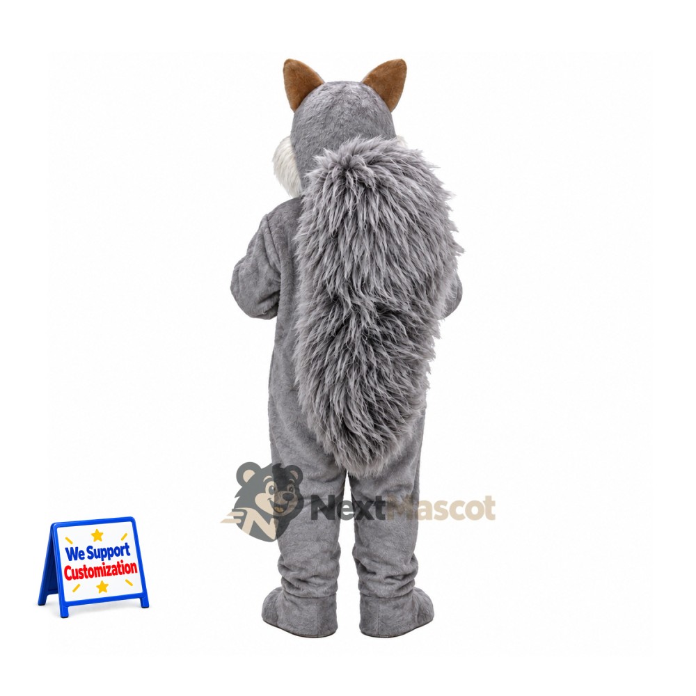 Squirrel Mascot Costume - Gray for Community Events Squirrel Mascot Costume - Gray for Community Events