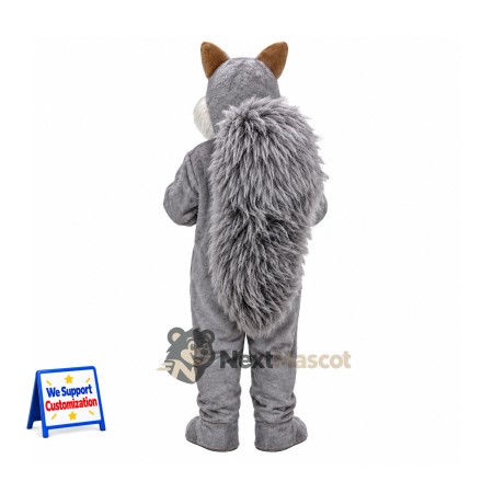 Squirrel Mascot Costume - Gray for Community Events Squirrel Mascot Costume - Gray for Community Events