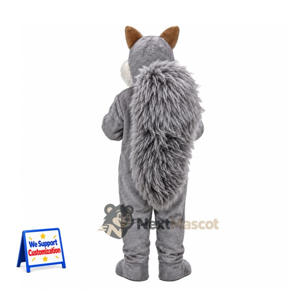 Squirrel Mascot Costume - Gray for Community Events Squirrel Mascot Costume - Gray for Community Events
