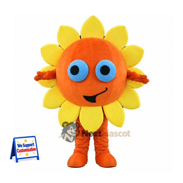 Sunflower Mascot Costume for Parades