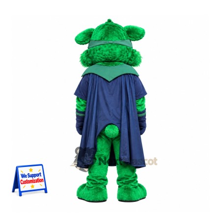 Recycling Dog Mascot Costume - Green Recycling Dog Mascot Costume - Green