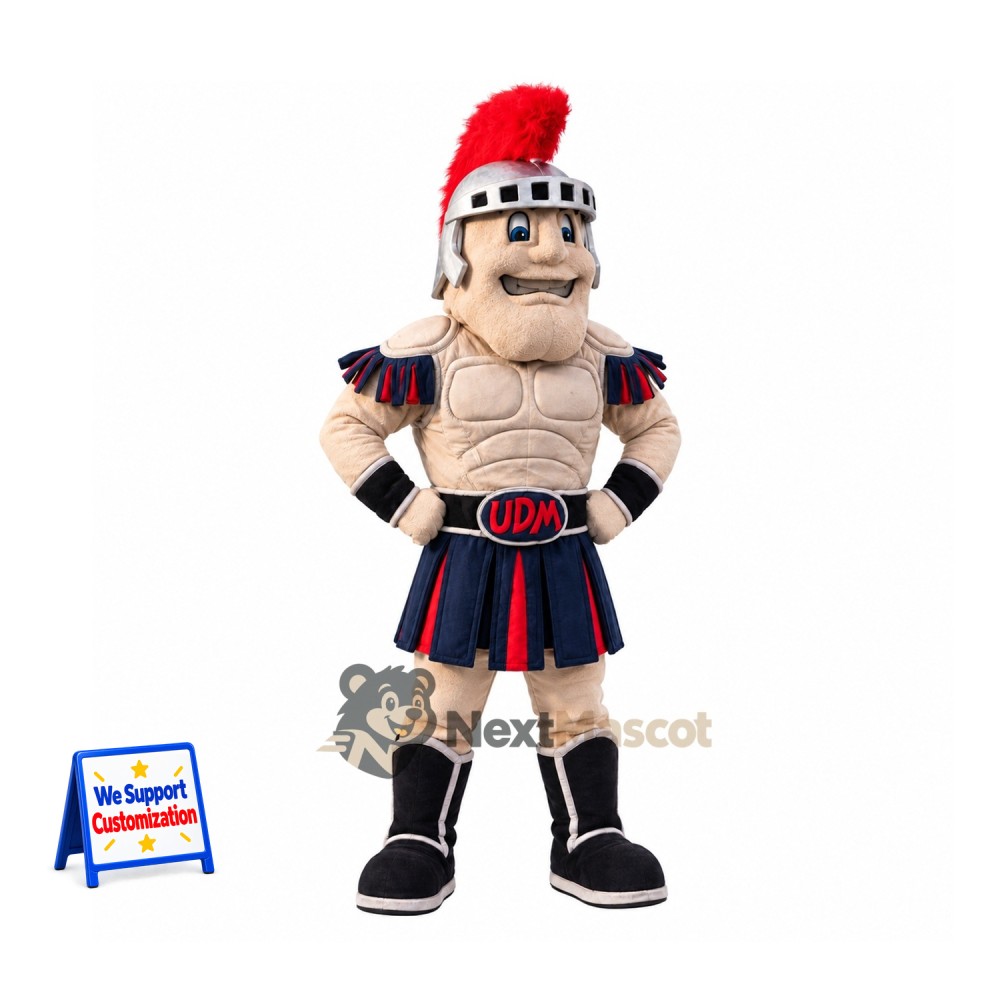 Spartan Warrior Mascot Costume for School Events
