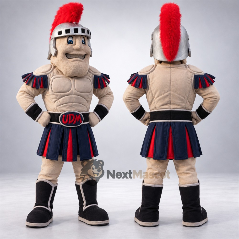 Spartan Warrior Mascot Costume for School Events
