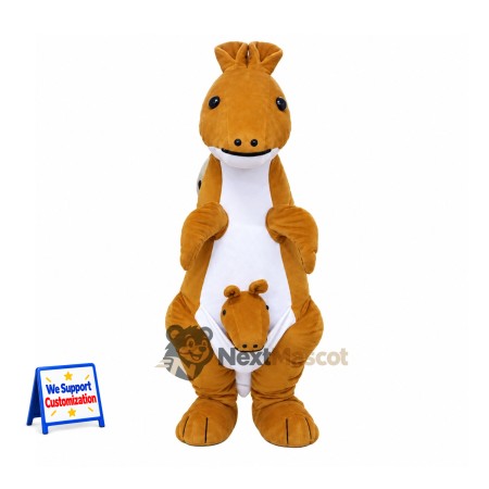 Kangaroo Mascot Costume - Joey for Parades Kangaroo Mascot Costume - Joey for Parades