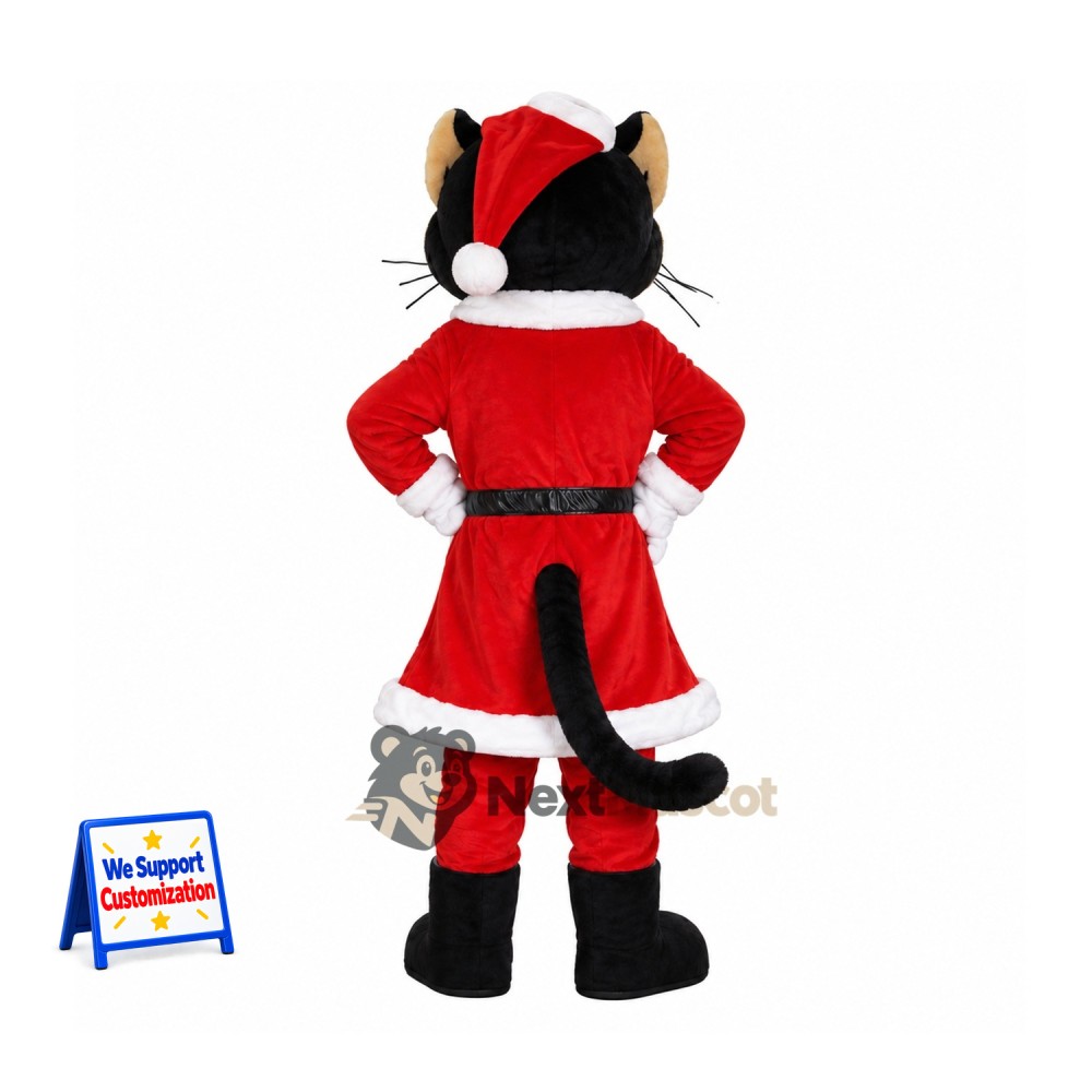Cat Mascot Costume - Christmas Theme Cat Mascot Costume - Christmas Theme
