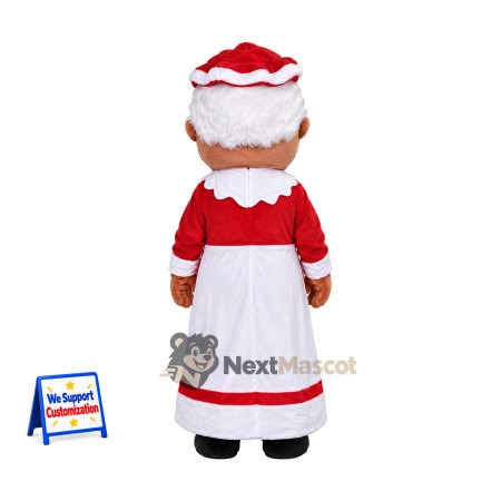 Mrs Claus Mascot Costume Mrs Claus Mascot Costume