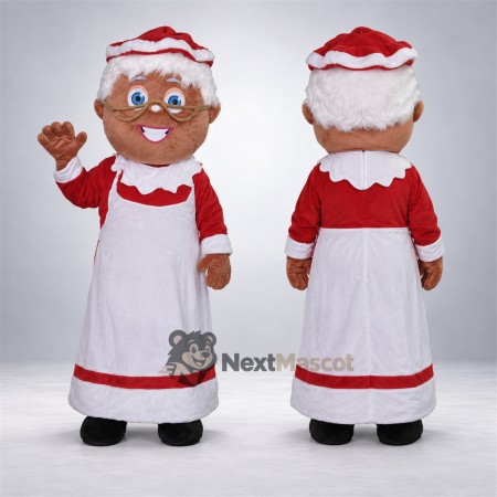 Mrs Claus Mascot Costume Mrs Claus Mascot Costume