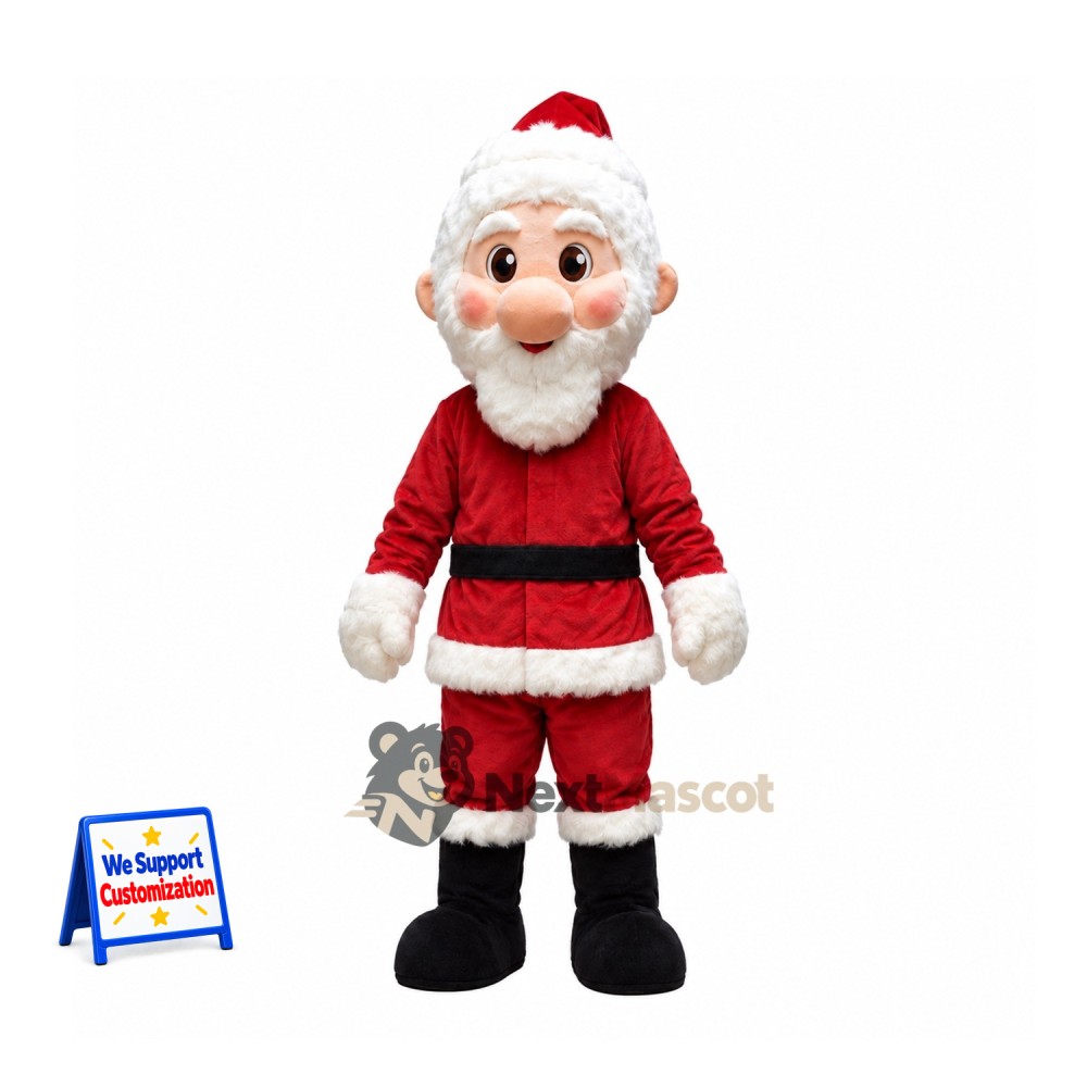 Santa Claus Mascot Costume for School Events Santa Claus Mascot Costume for School Events