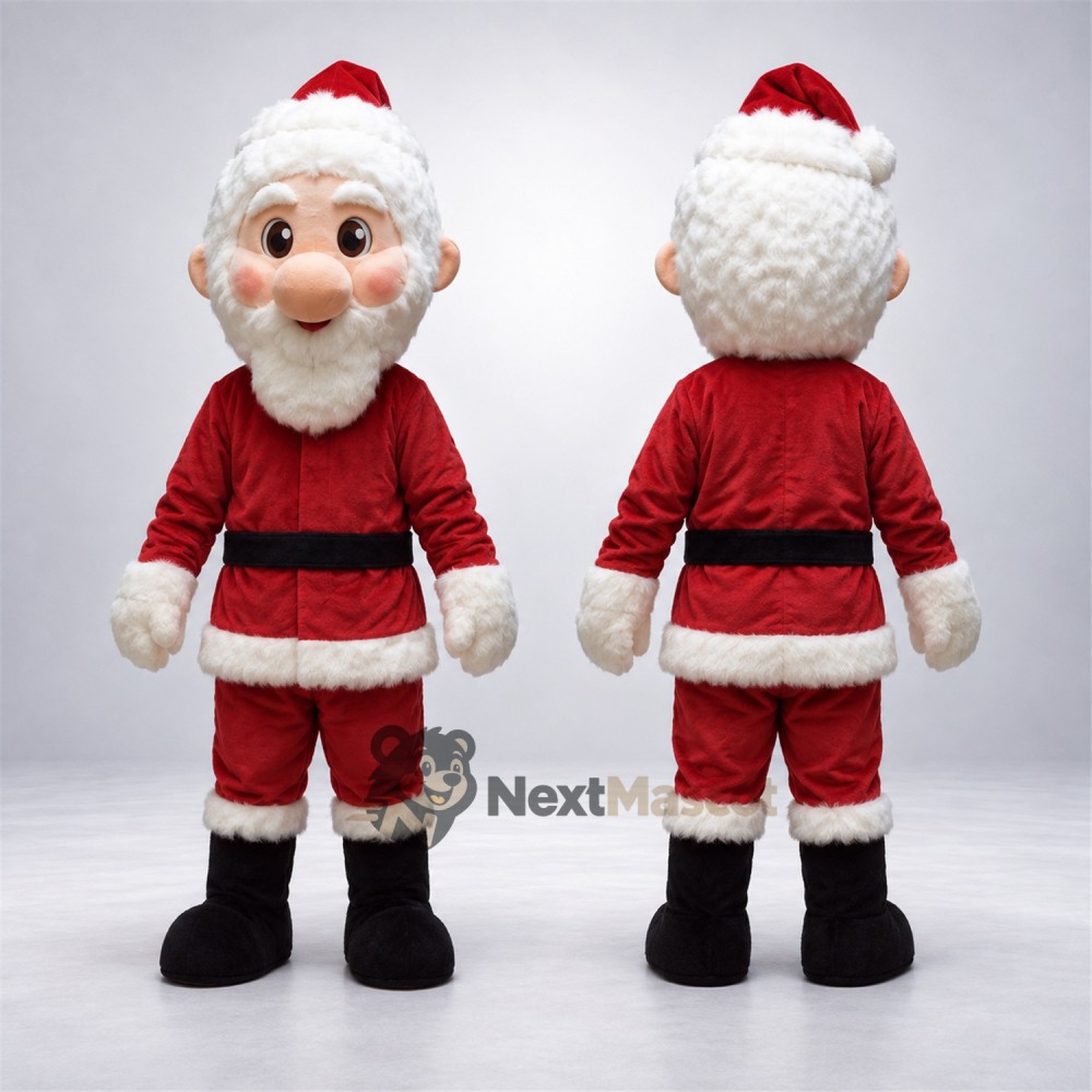 Santa Claus Mascot Costume for School Events Santa Claus Mascot Costume for School Events