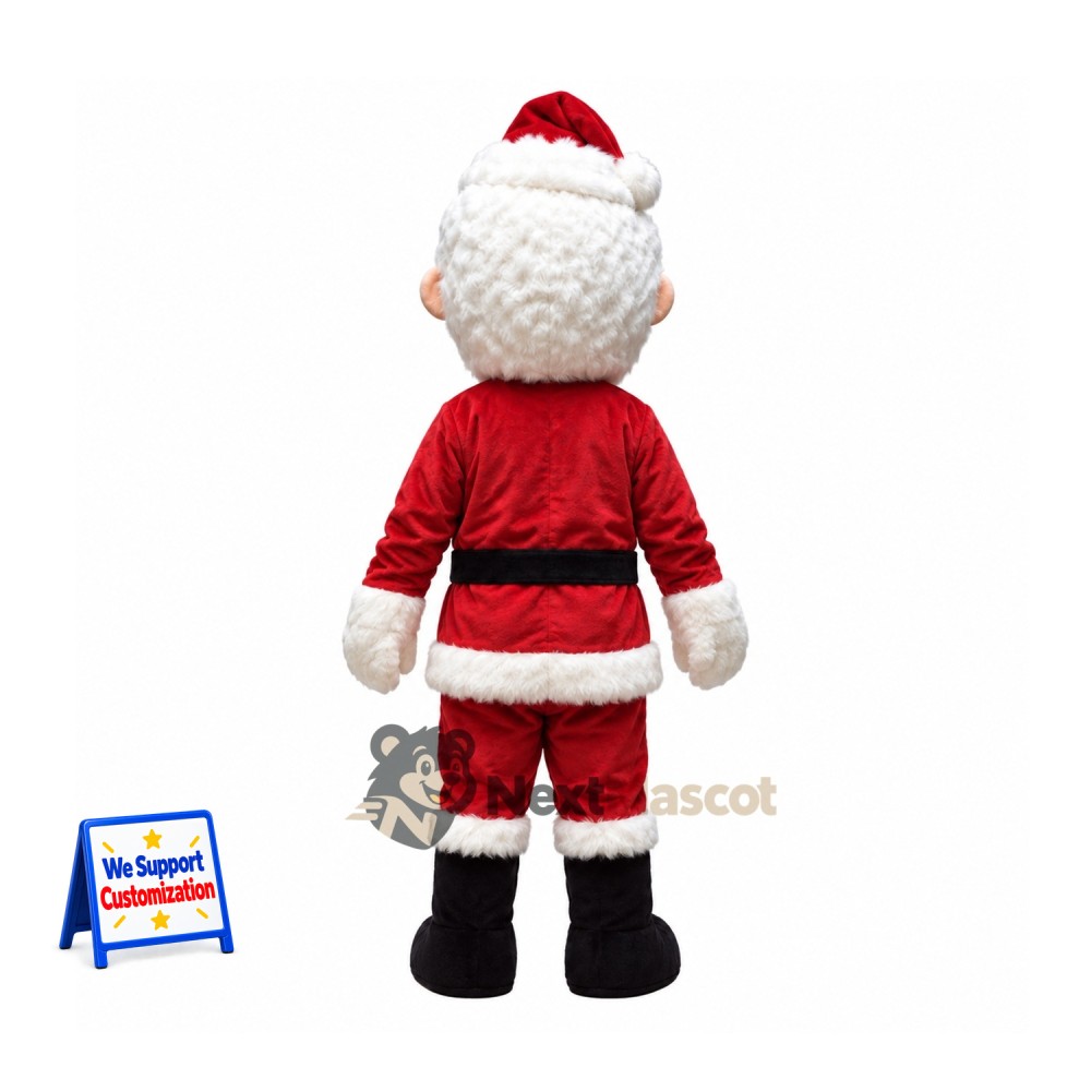 Santa Claus Mascot Costume for School Events Santa Claus Mascot Costume for School Events