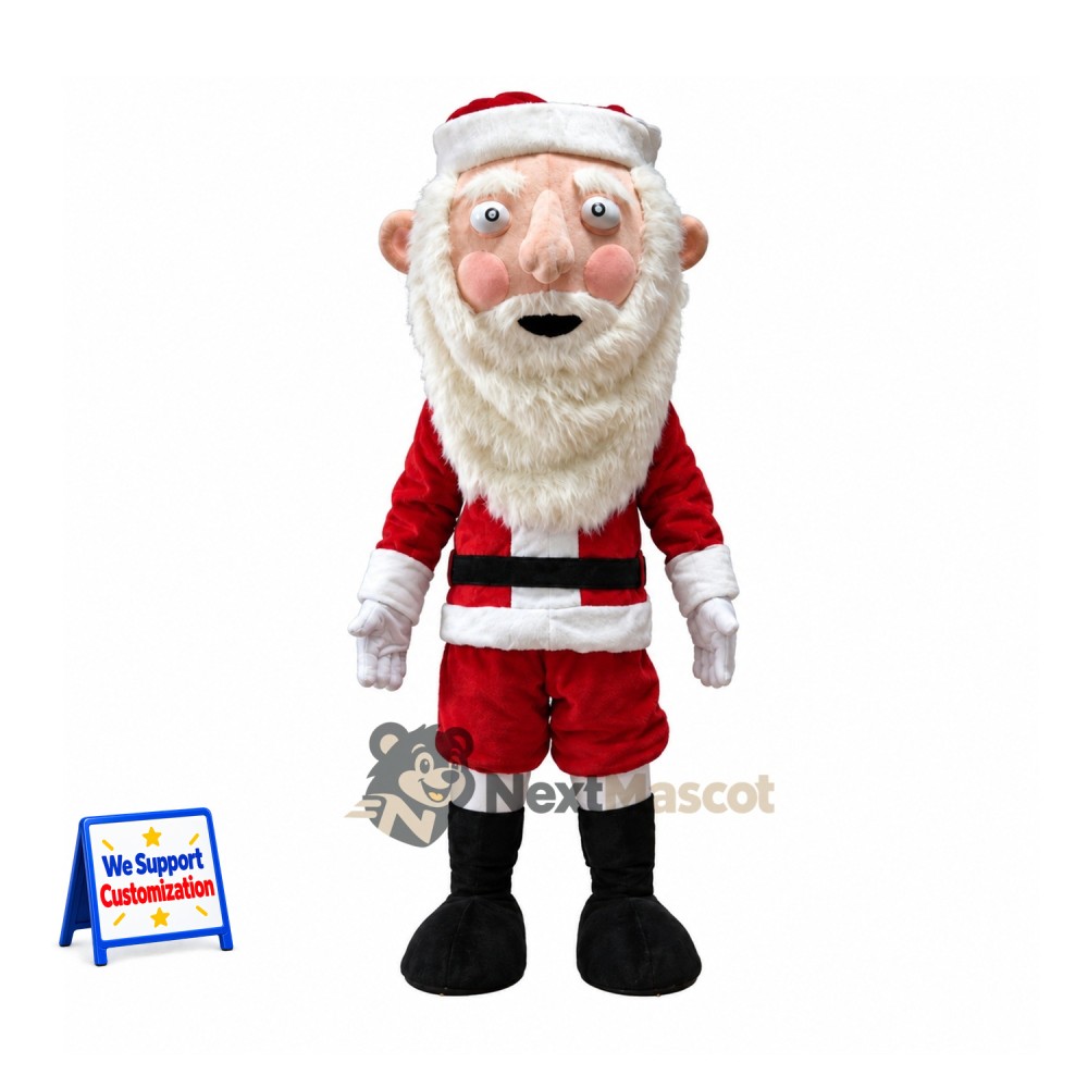 Santa Claus Mascot Costume for Festivals Santa Claus Mascot Costume for Festivals