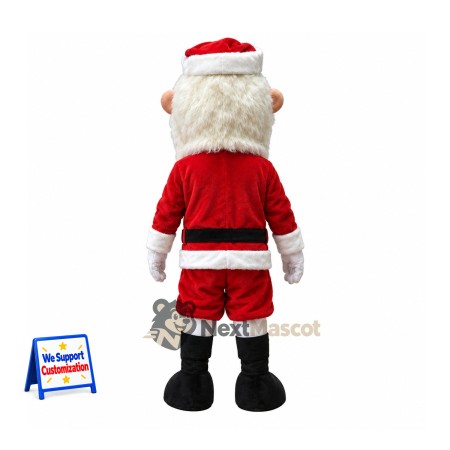Santa Claus Mascot Costume for Festivals Santa Claus Mascot Costume for Festivals