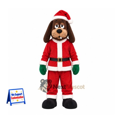 Dog Mascot Costume - Santa Suit Dog Mascot Costume - Santa Suit