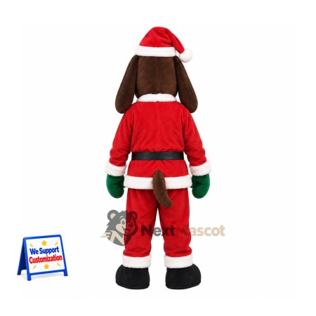 Dog Mascot Costume - Santa Suit Dog Mascot Costume - Santa Suit