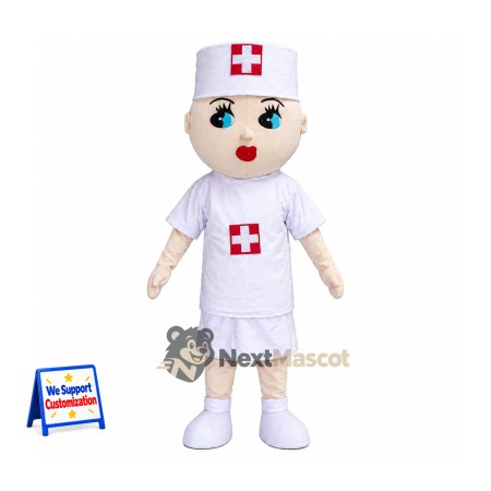 Nurse Mascot Costume Nurse Mascot Costume