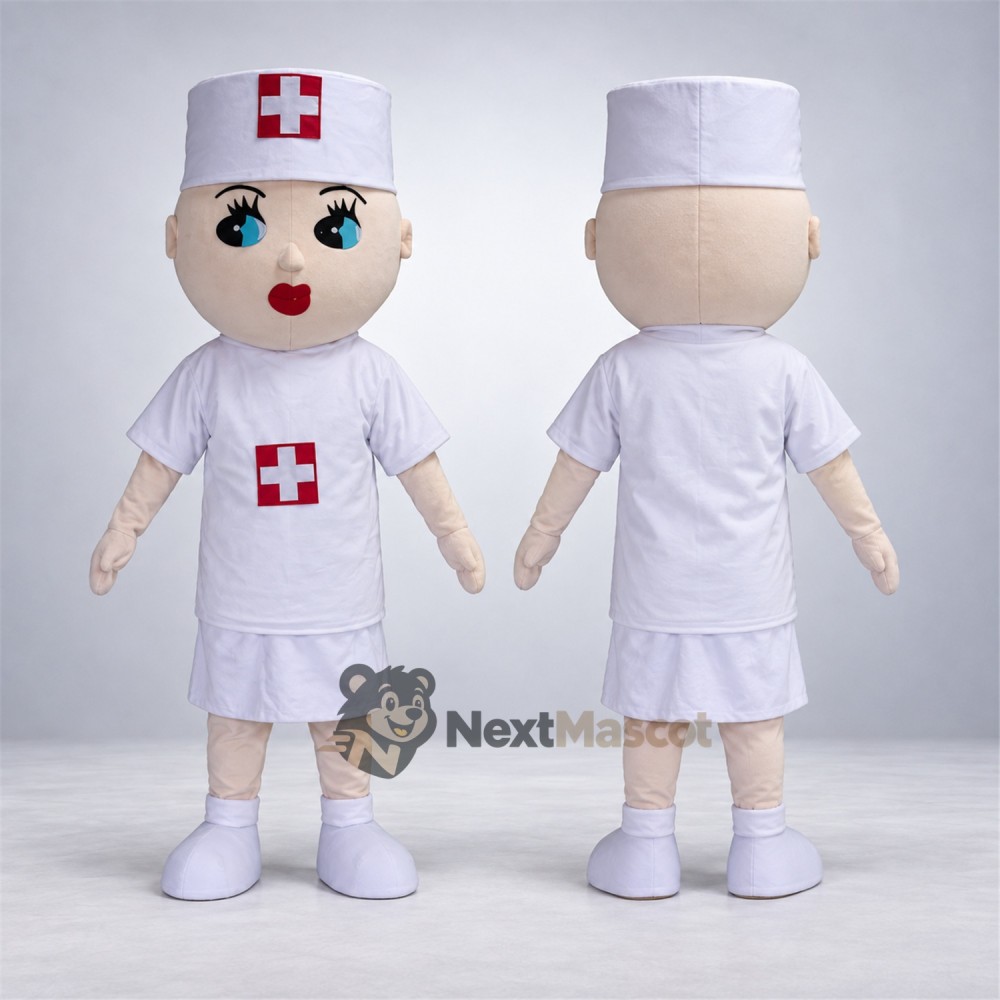 Nurse Mascot Costume Nurse Mascot Costume