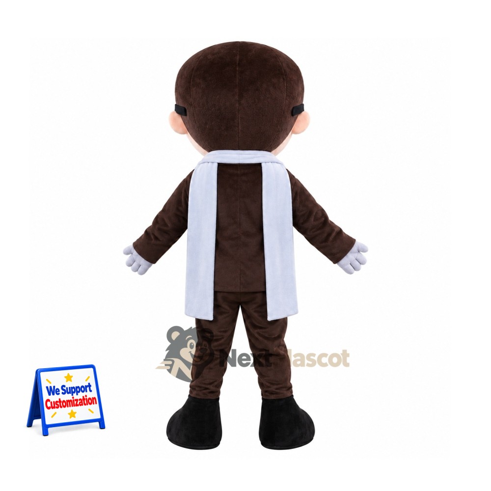 Man Mascot Costume - Suit, Sunglasses Man Mascot Costume - Suit, Sunglasses