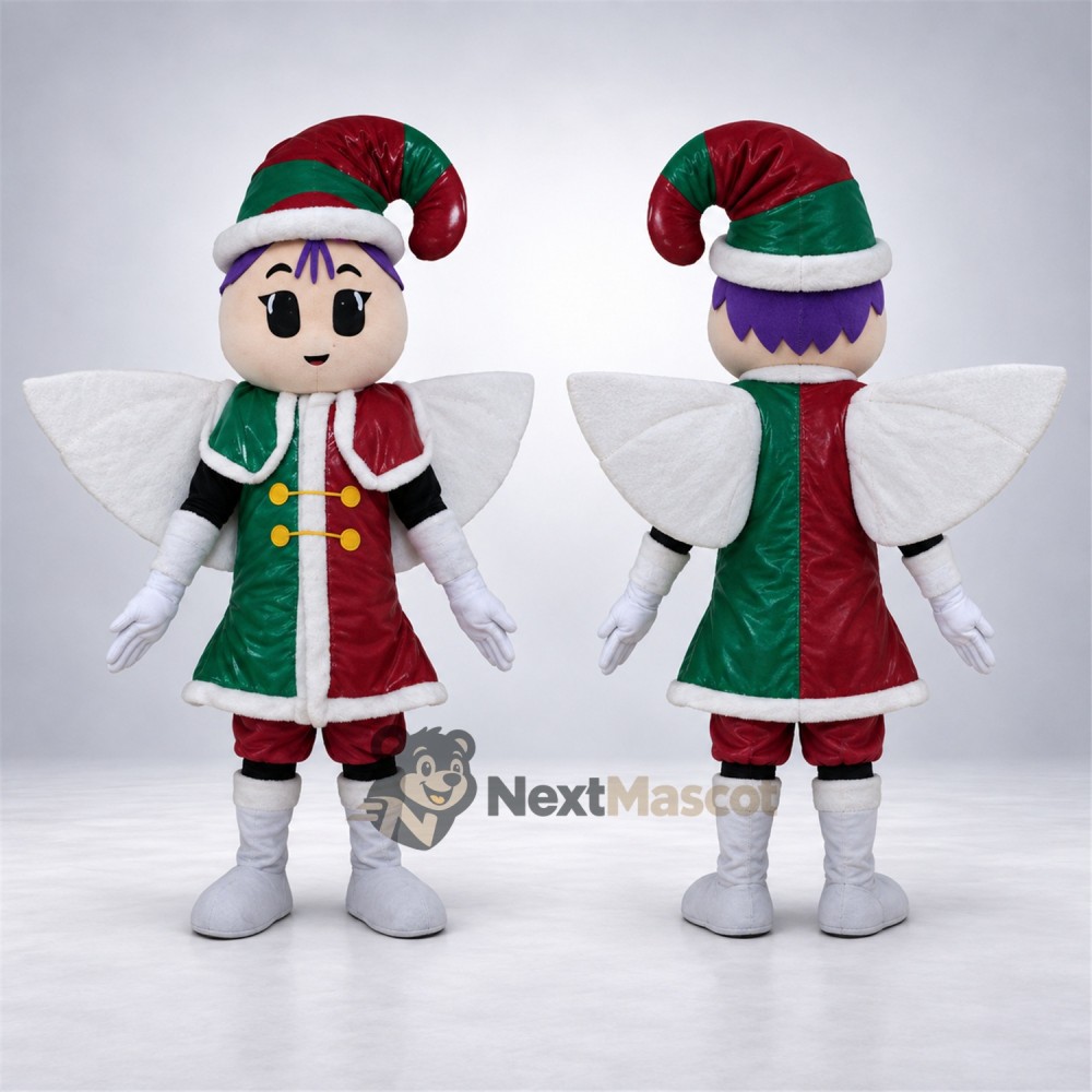 Christmas Fairy Mascot Costume Christmas Fairy Mascot Costume