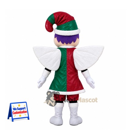 Christmas Fairy Mascot Costume Christmas Fairy Mascot Costume